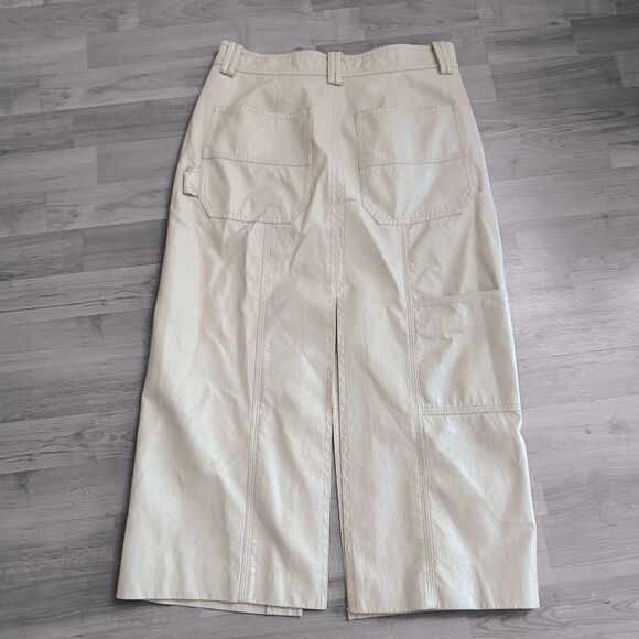 A.L.C. Faux Leather Alden Skirt Size 4 - Picture 5 of 6